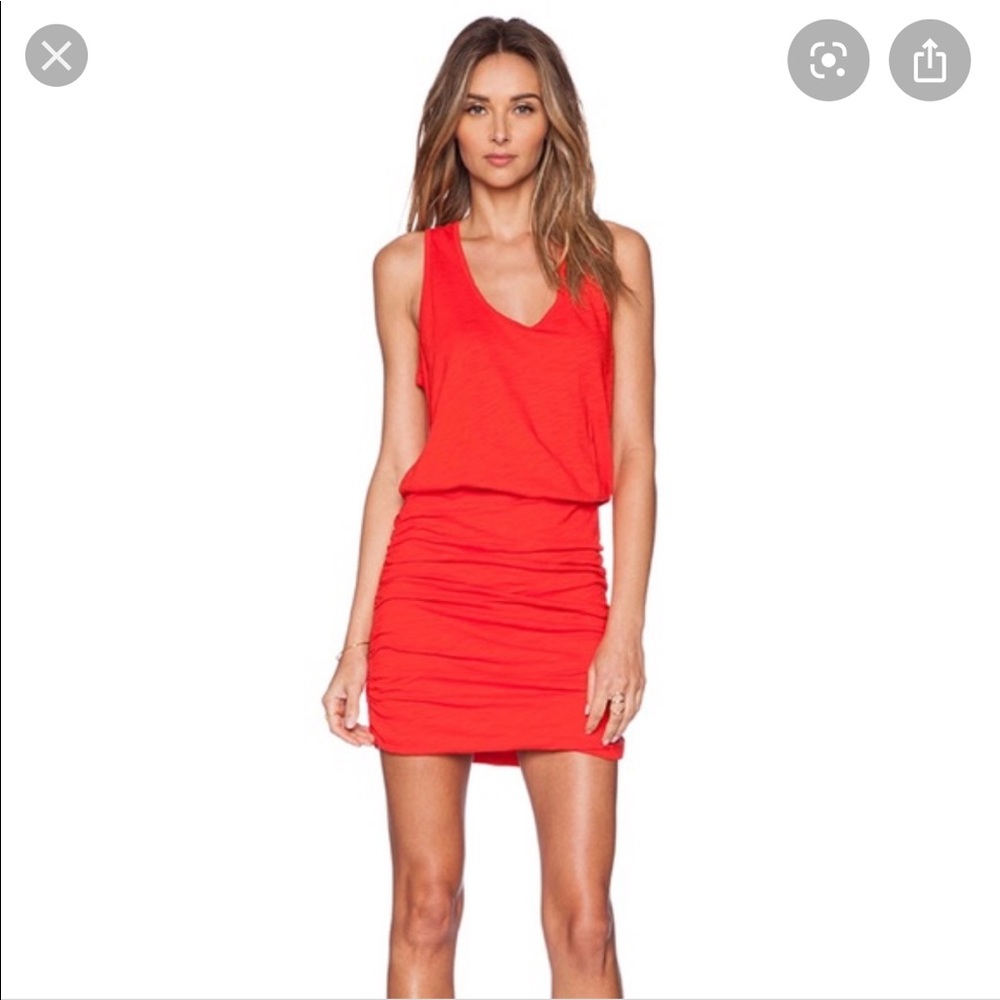 Soft Joie Halter Sleeveless Red Dress, Medium